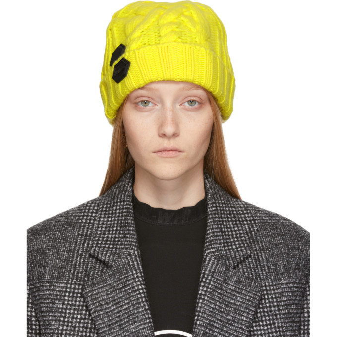 off white color beanie