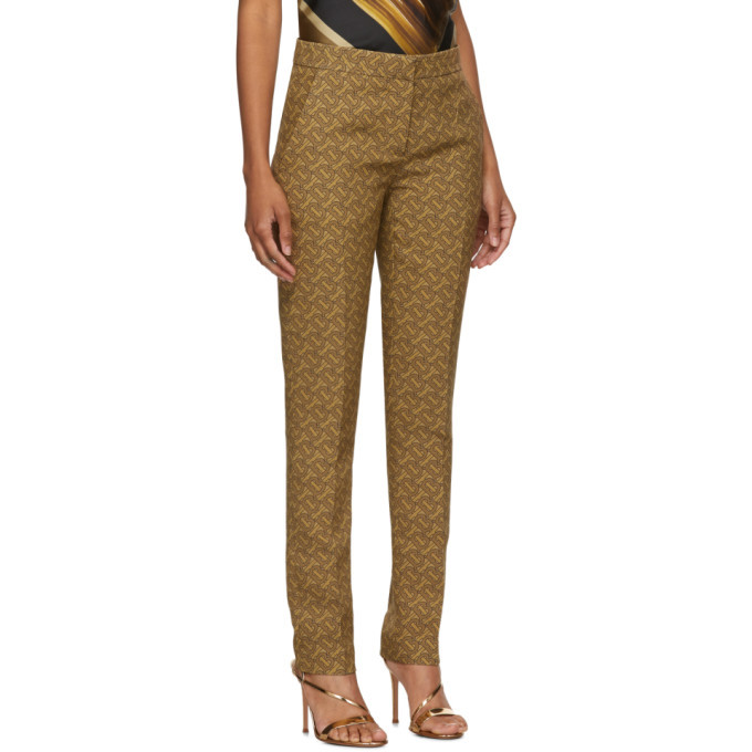 burberry silk trousers