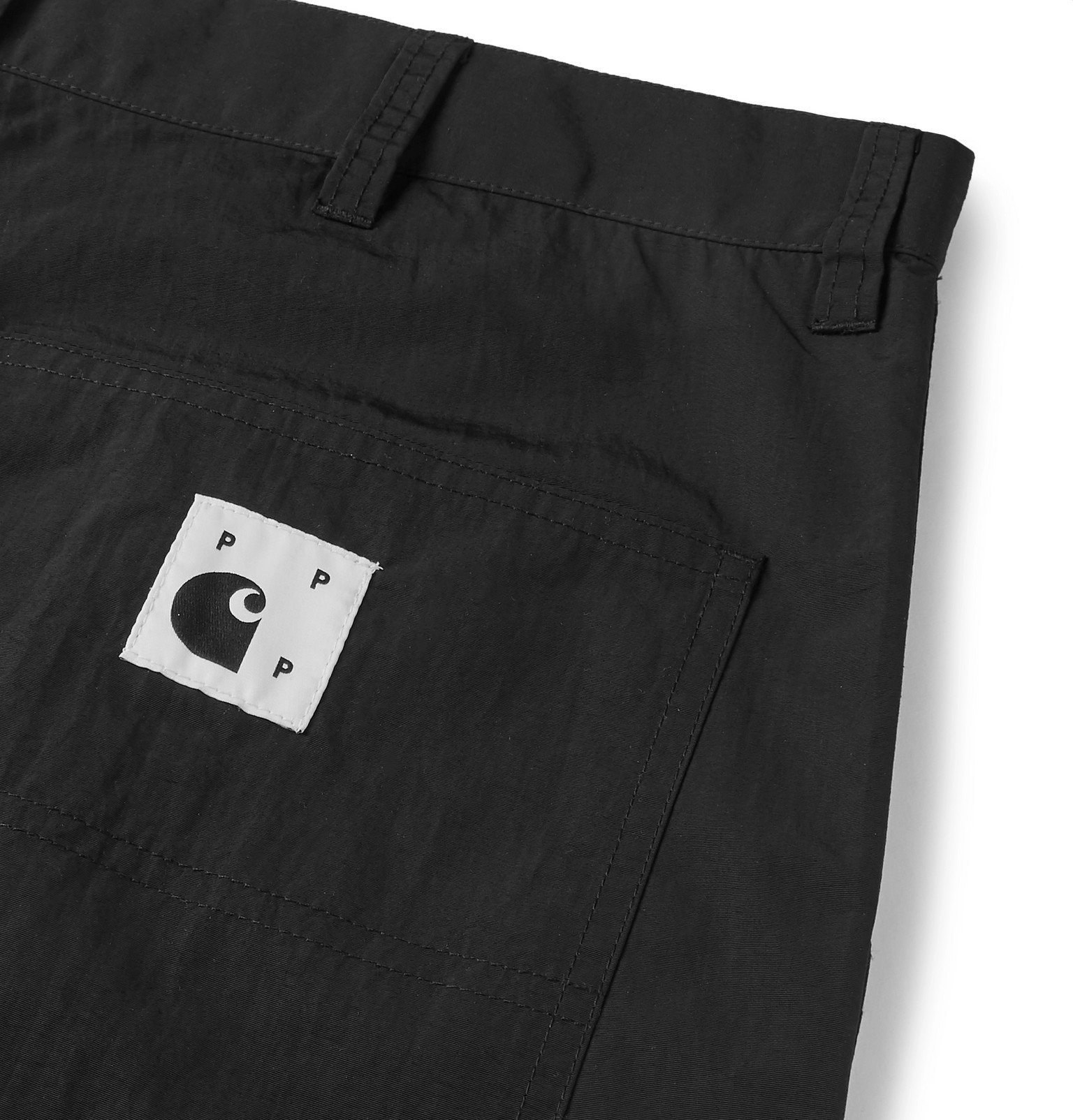 Pop Trading Company - Carhartt WIP Nylon Trousers - Black Pop 