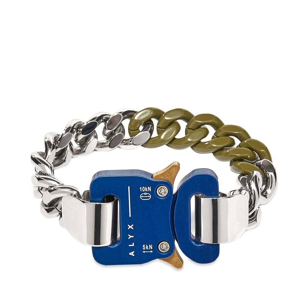 END. x 1017 Alyx 9SM Blue Buckle Bracelet