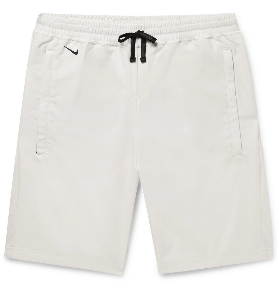 nike white cotton shorts