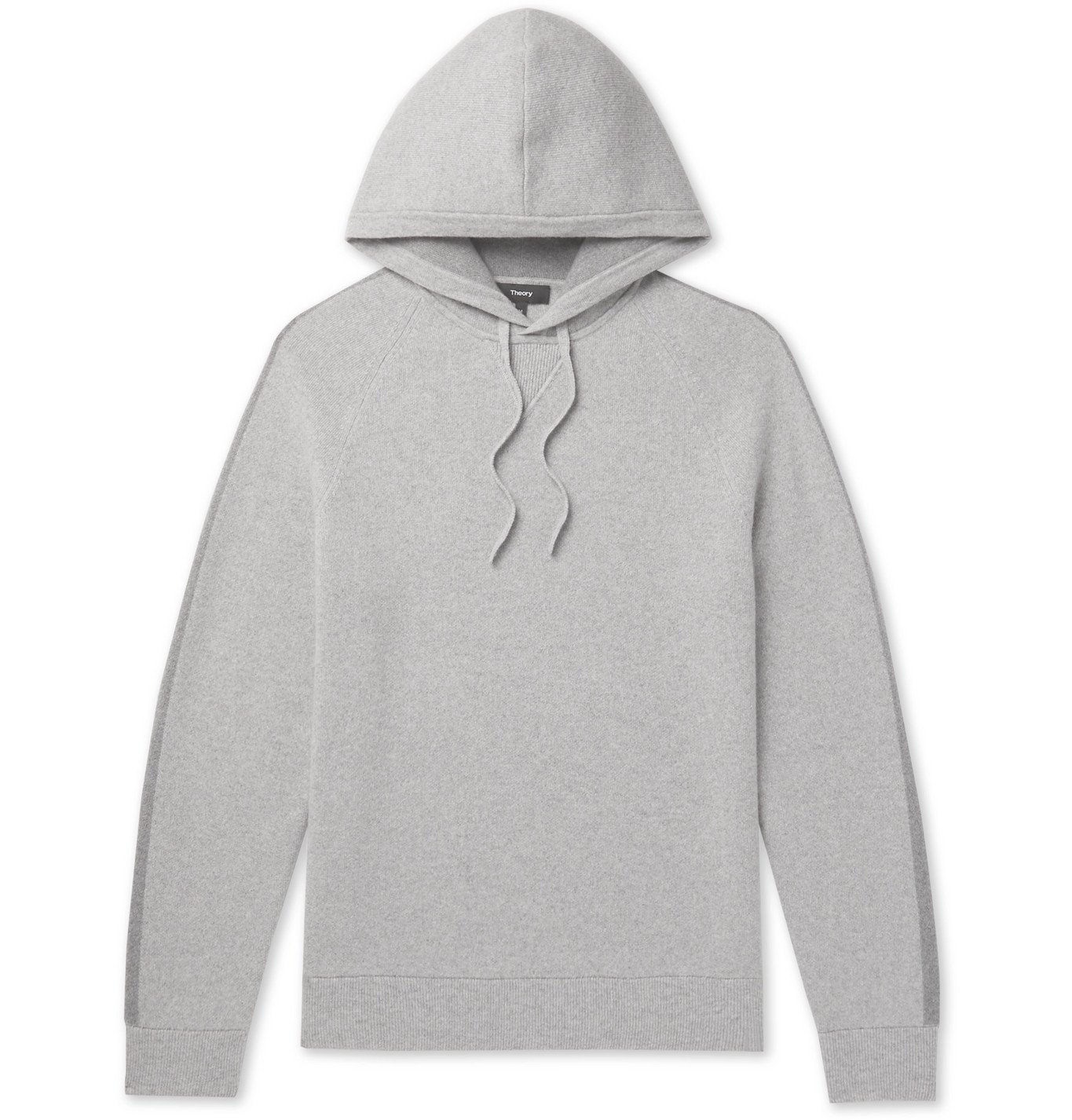 grey wool hoodie