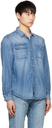 Polo Ralph Lauren Blue Faded Denim Shirt