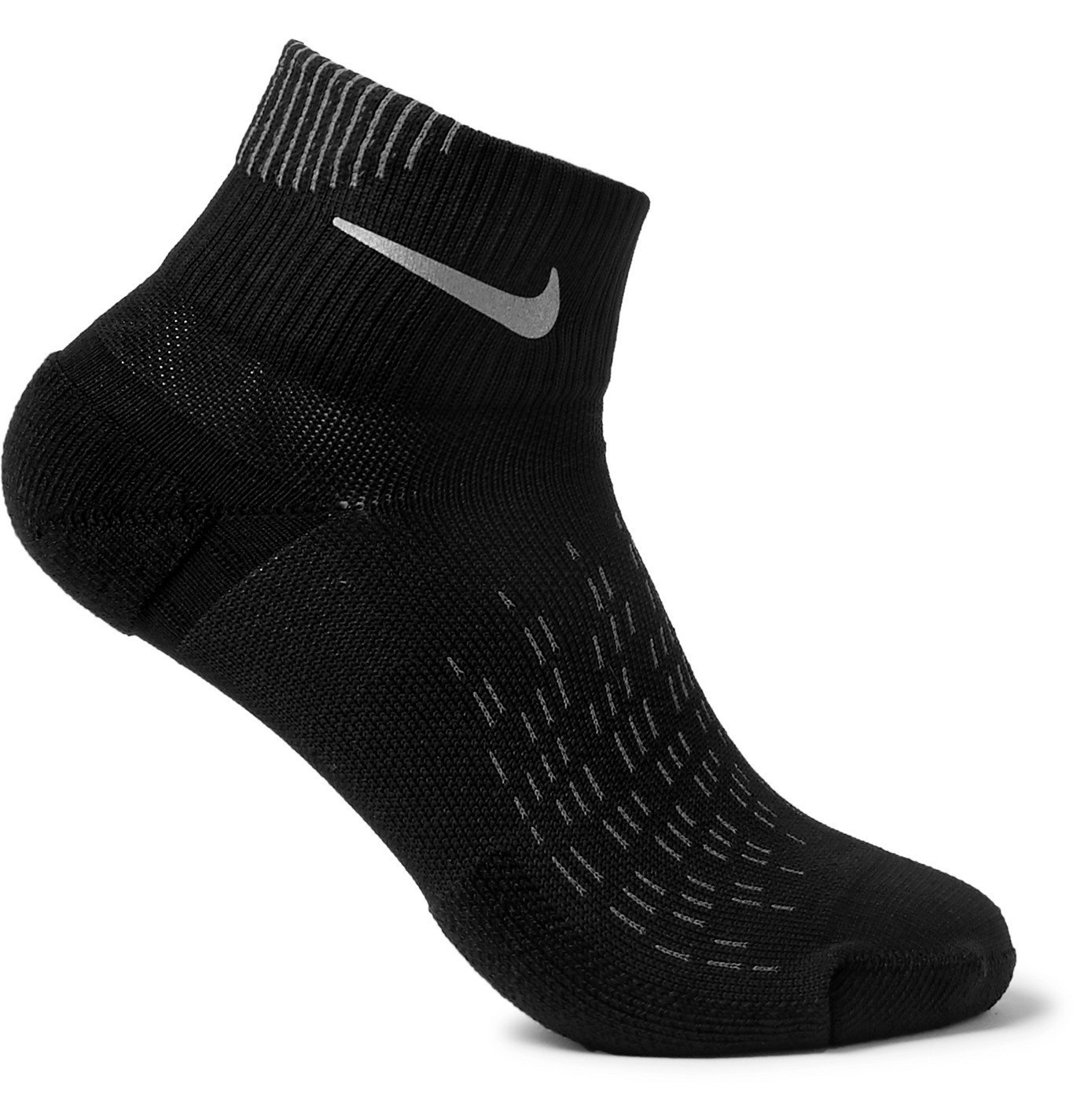 Nike Running - Elite Cushioned Dri-FIT Socks - Black Nike Running