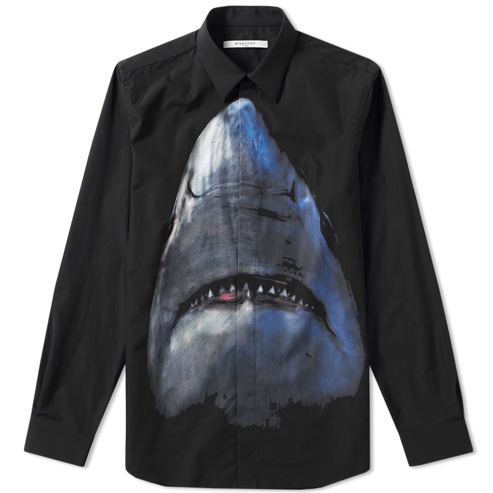 givenchy shark shirt
