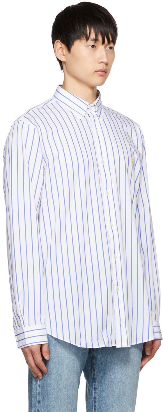Polo Ralph Lauren White Striped Shirt
