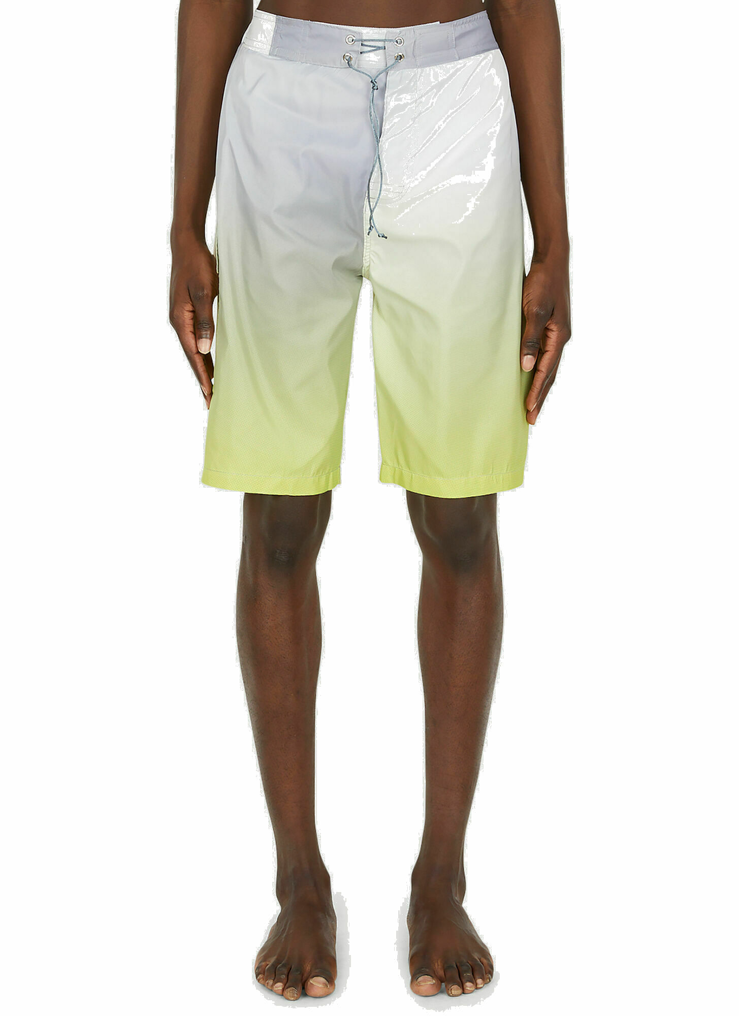 Photo: Ombre Swim Shorts in Yellow
