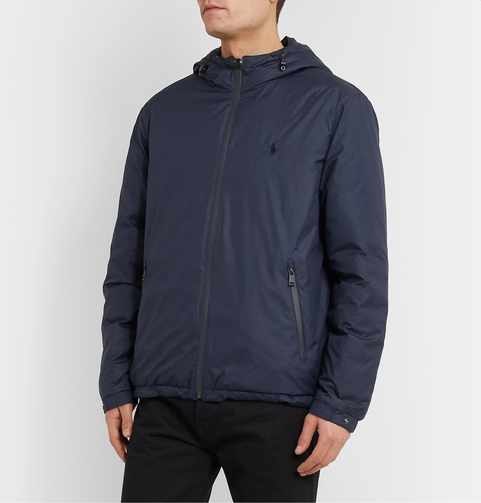 ralph lauren hooded shell jacket