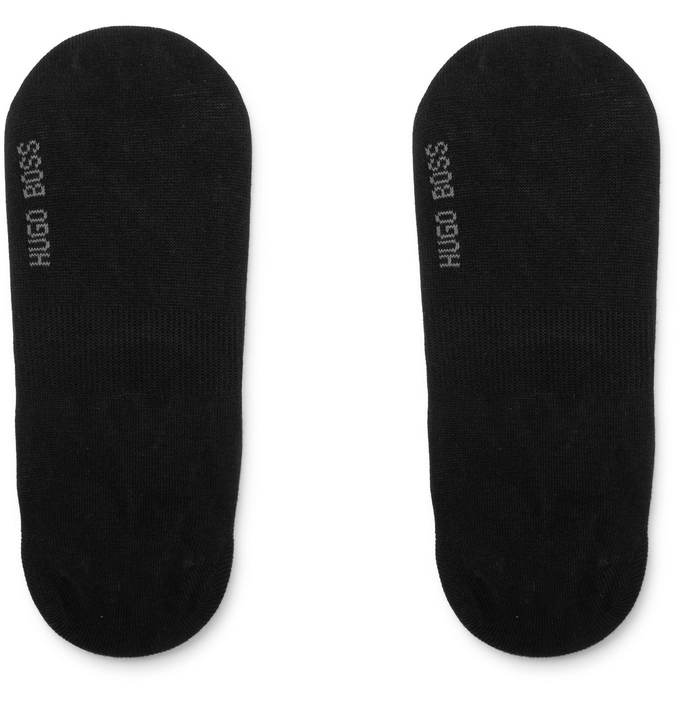 Hugo Boss Stretch CottonBlend NoShow Socks Black Hugo Boss