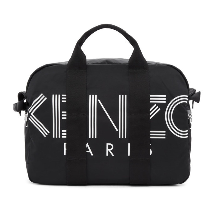 Kenzo Black Weekender Duffle Bag Kenzo