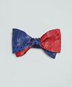 Brooks Brothers Men's Tennis Bow Tie | Navy