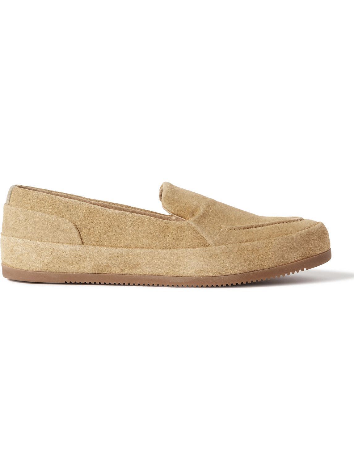 Mulo Suede Loafers Neutrals Mulo