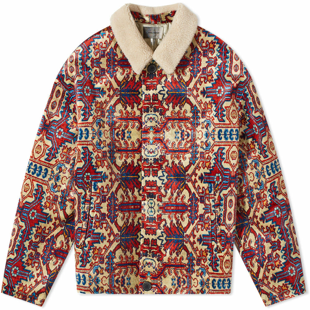Isabel Marant Men's Gustave Tapestry Jacket in Multi Isabel Marant