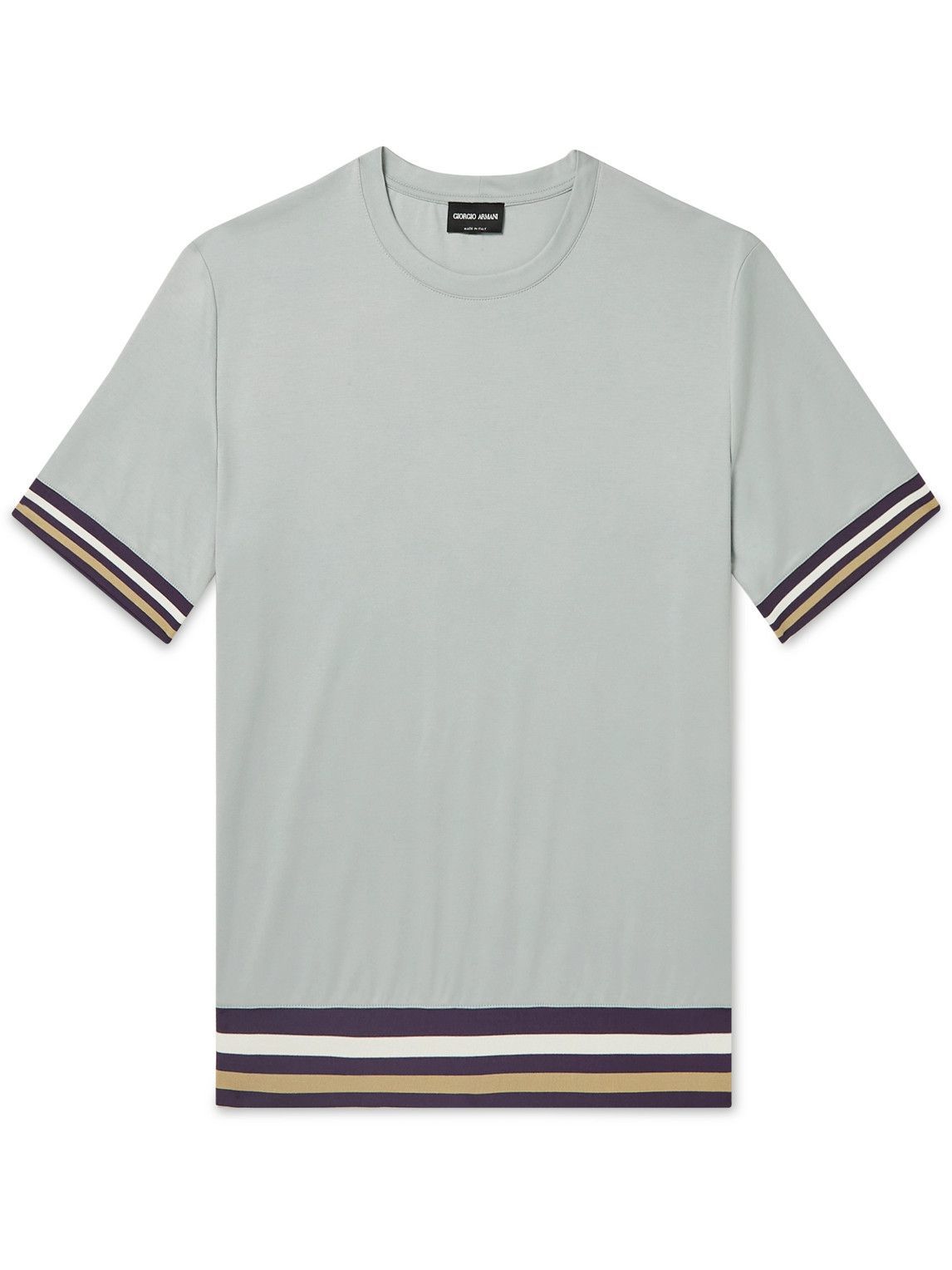 armani striped t shirt