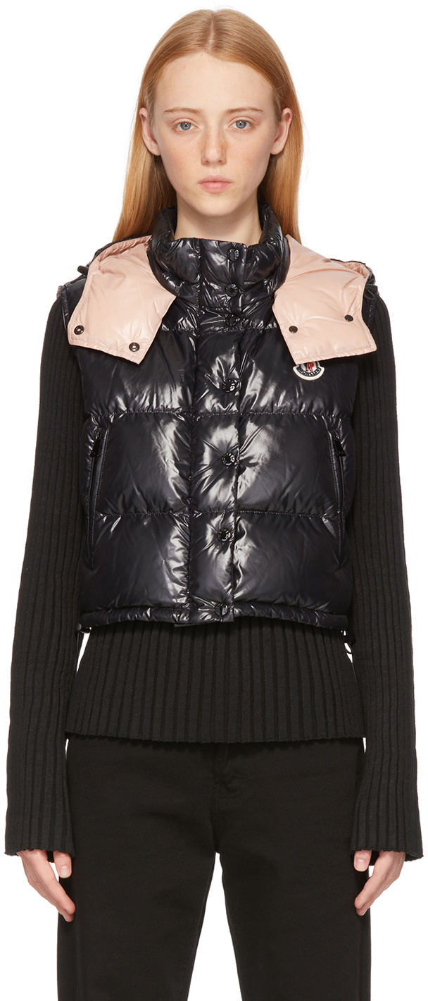 moncler cropped vest