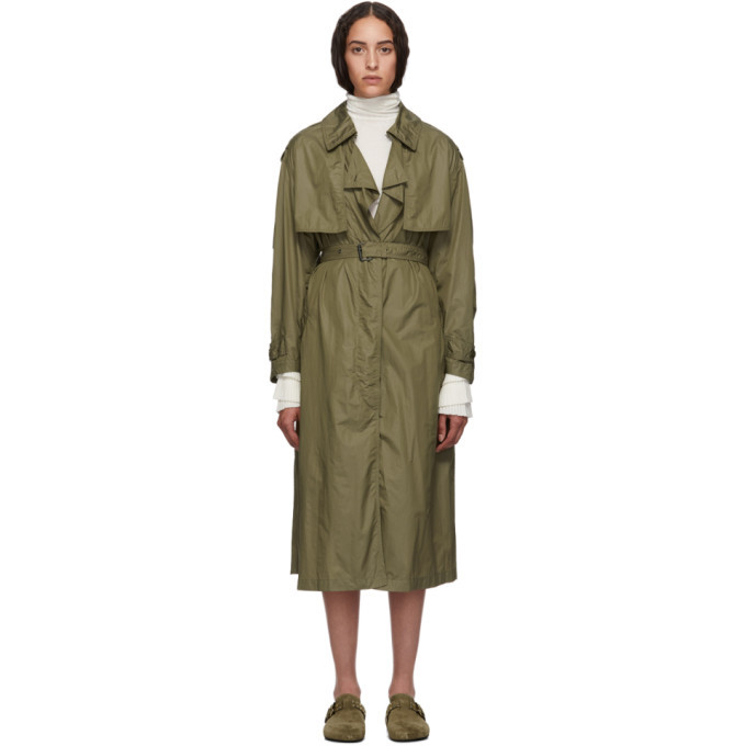 Isabel Marant Khaki Clem Raincoat Isabel Marant