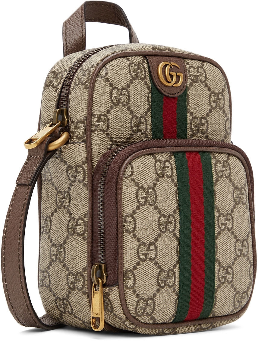 Gucci Beige Mini Ophidia Bag Gucci