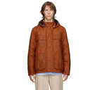 Barbour Orange Norse Projects Edition Wax Ursula Jacket