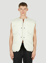 The Ultimate Sleeveless Puffer Jacket in White
