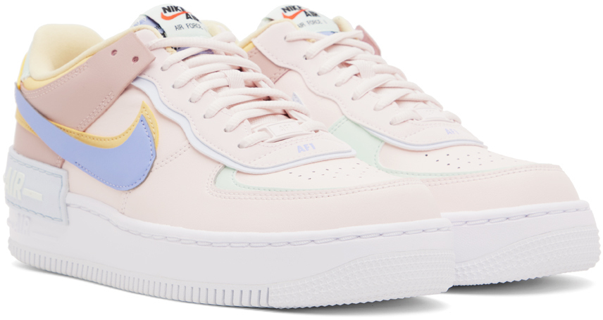 pink nike air force 1 shadow