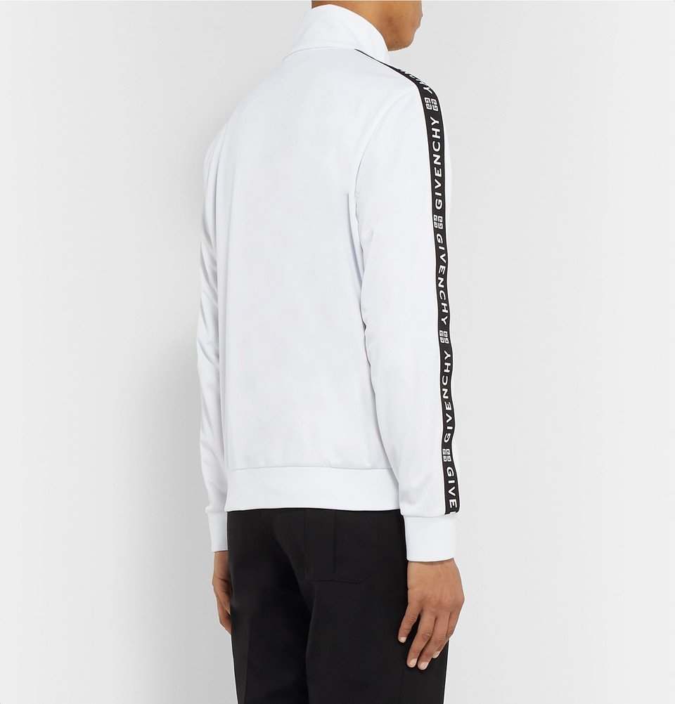 givenchy white track jacket