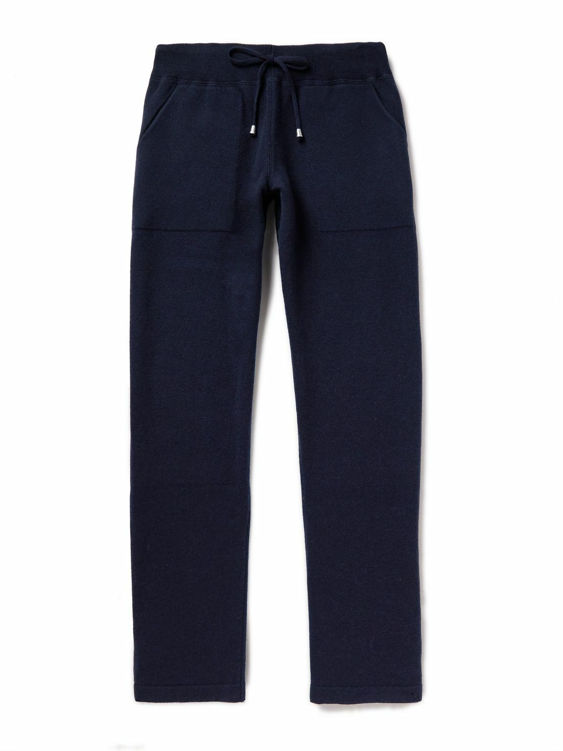 Thom Sweeney - Virgin Wool and Cashmere-Bend Track Pants - Blue Thom ...