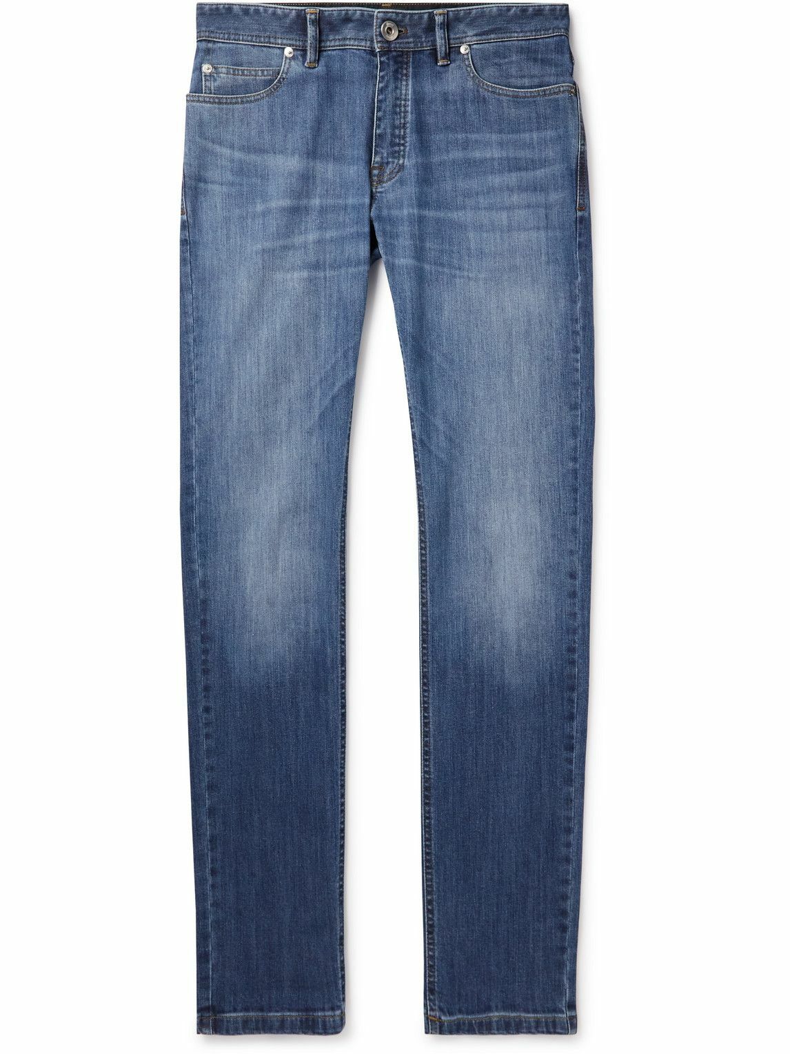 Brioni - Aspen Slim-Fit Denim Jeans - Blue Brioni