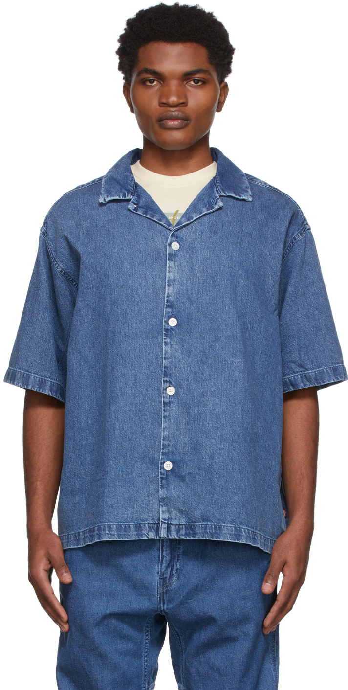 Levi's Blue Slouchy Shirt