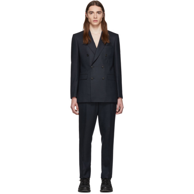 burberry double breasted suit