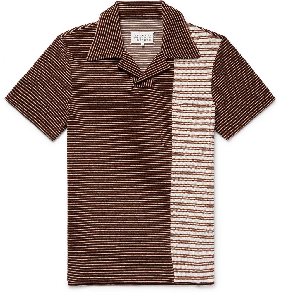 mens brown polo shirt