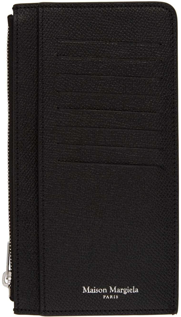 Maison Margiela Black Long Card Holder Wallet Maison Margiela