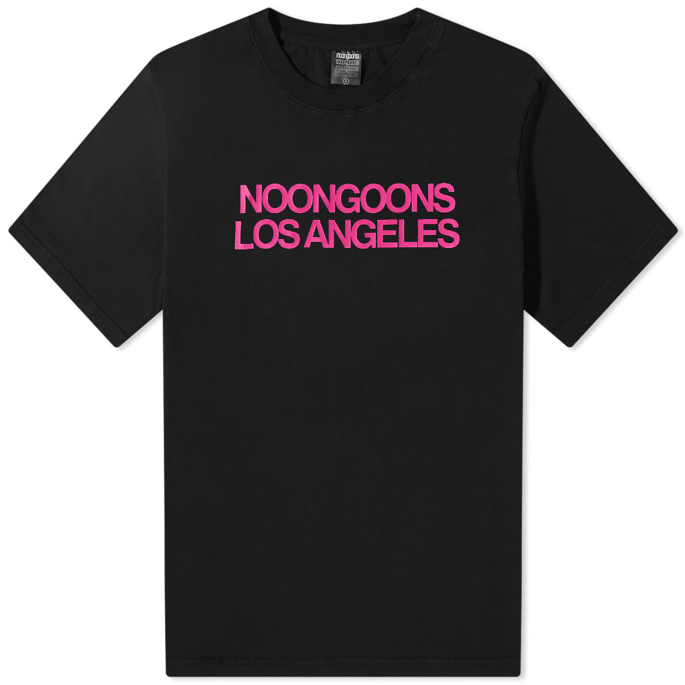Noon Goons Men's Right Here T-Shirt in Black Noon Goons