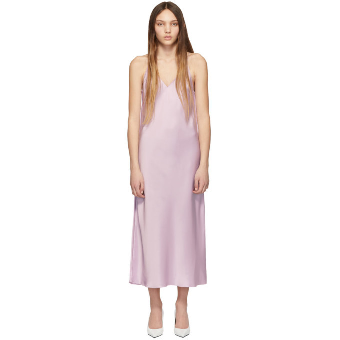 helmut lang pink dress