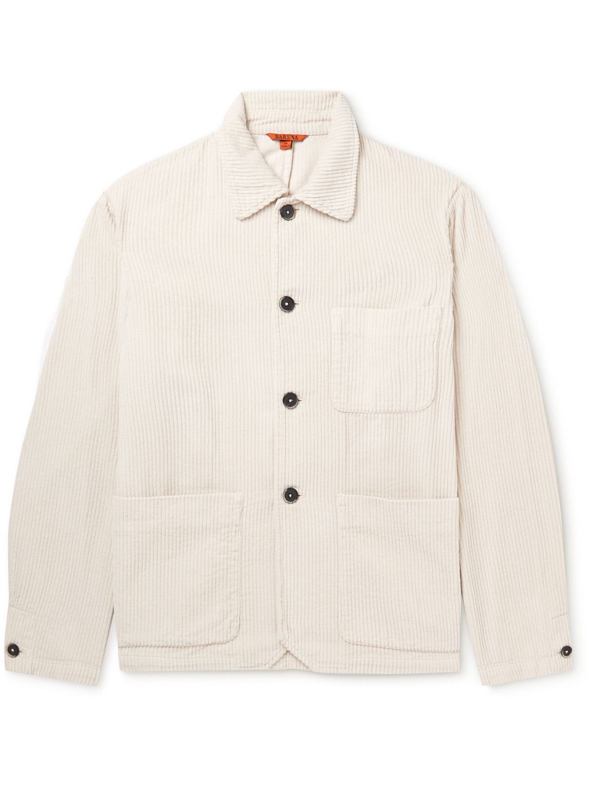 Barena - Visal Cotton-Corduroy Overshirt - Neutrals Barena