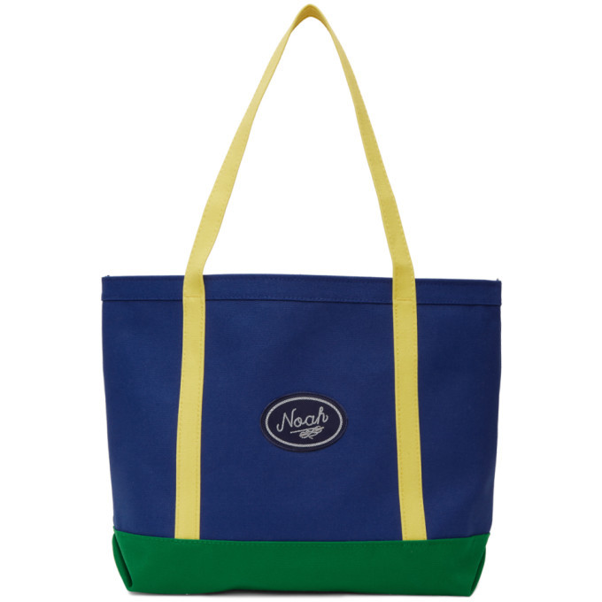 Noah NYC Blue Colorblocked Tote Noah NYC