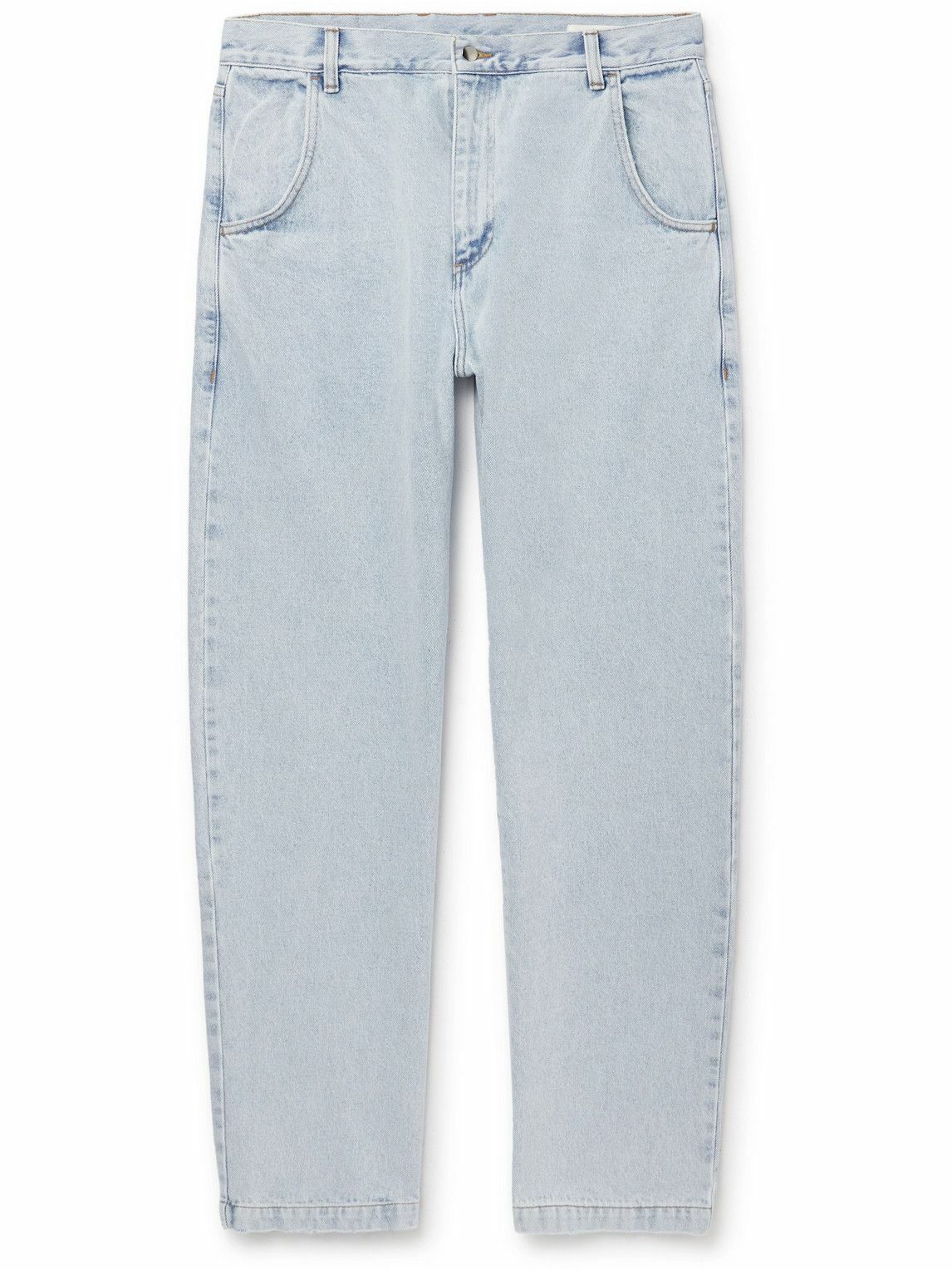 mfpen Throwing Fits WideLeg Organic Jeans Blue mfpen