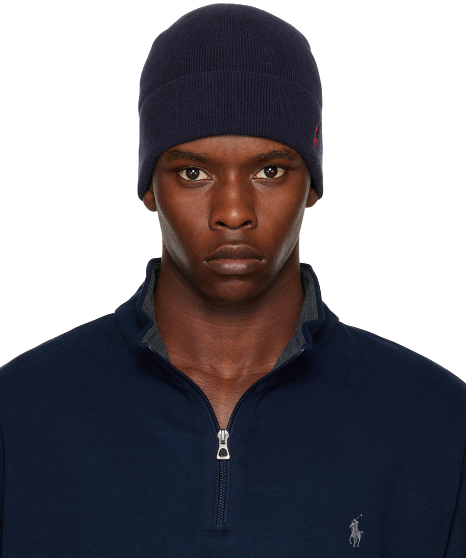 paa Navy Waffle Beanie paa