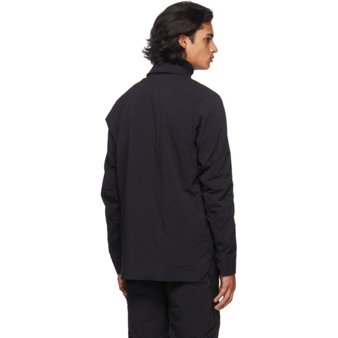 Veilance Black Mionn IS Overshirt Arc'teryx Veilance