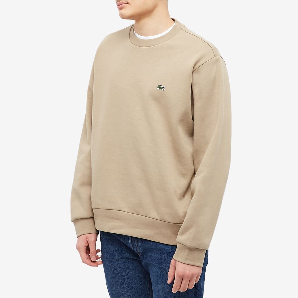 Lacoste Men's Classic Crew Sweat in Lion Lacoste