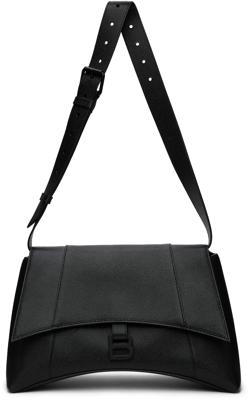 Balenciaga Black Medium Downtown Bag Balenciaga