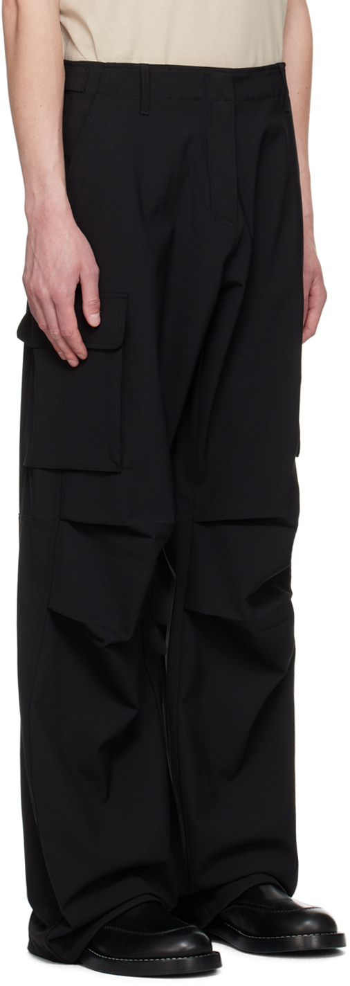 Coperni Black Tailored Cargo Pants Coperni