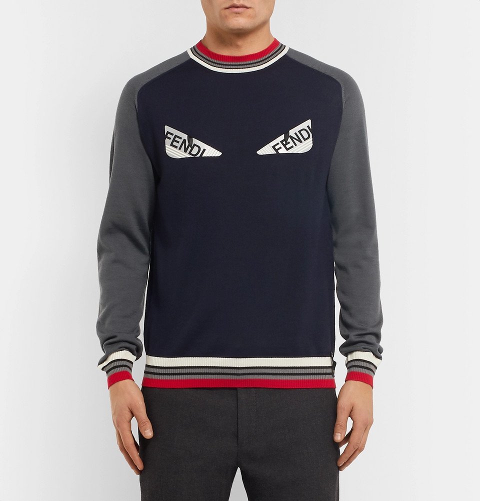fendi bug sweater