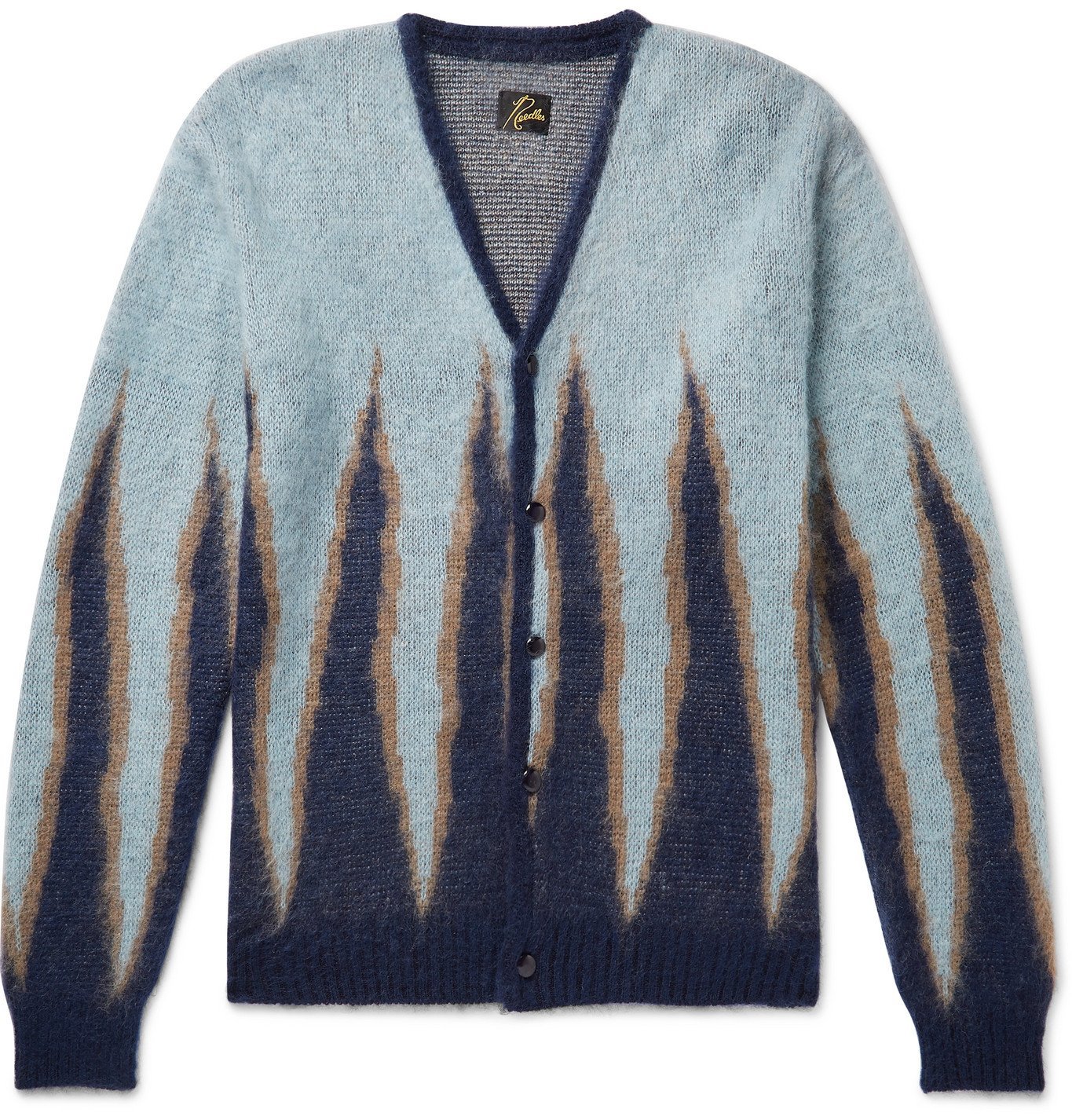 NEEDLES STUDIOS別注 MOHAIR CARDIGAN 4ICONS-