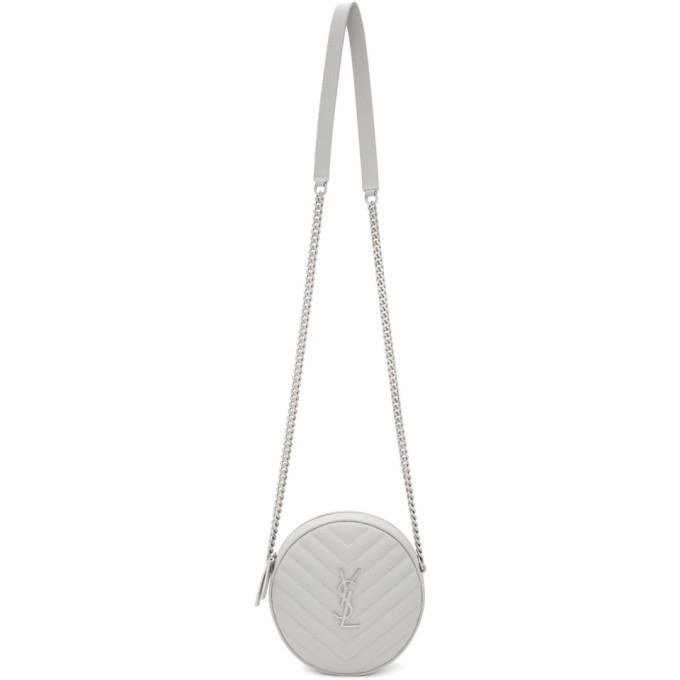 white circle ysl bag