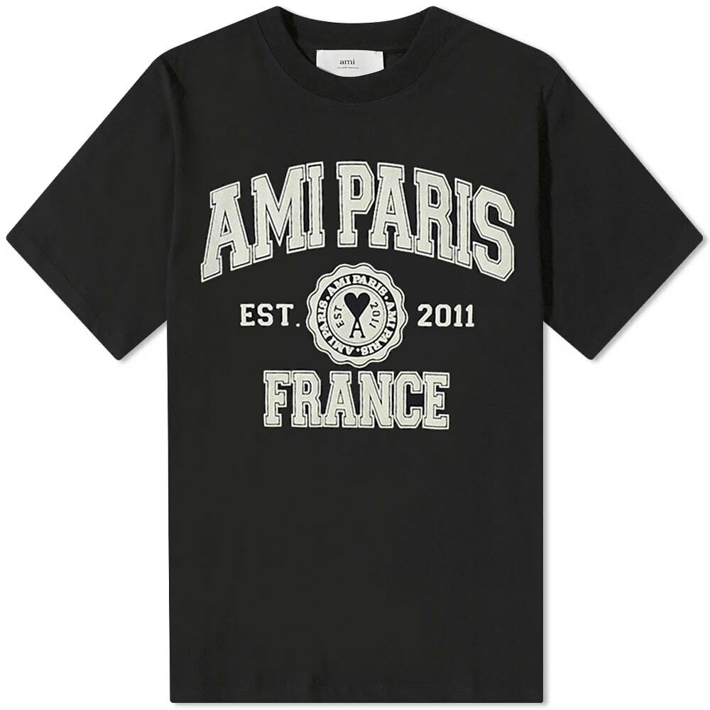 AMI PARIS - Woman - Black - T-shirt