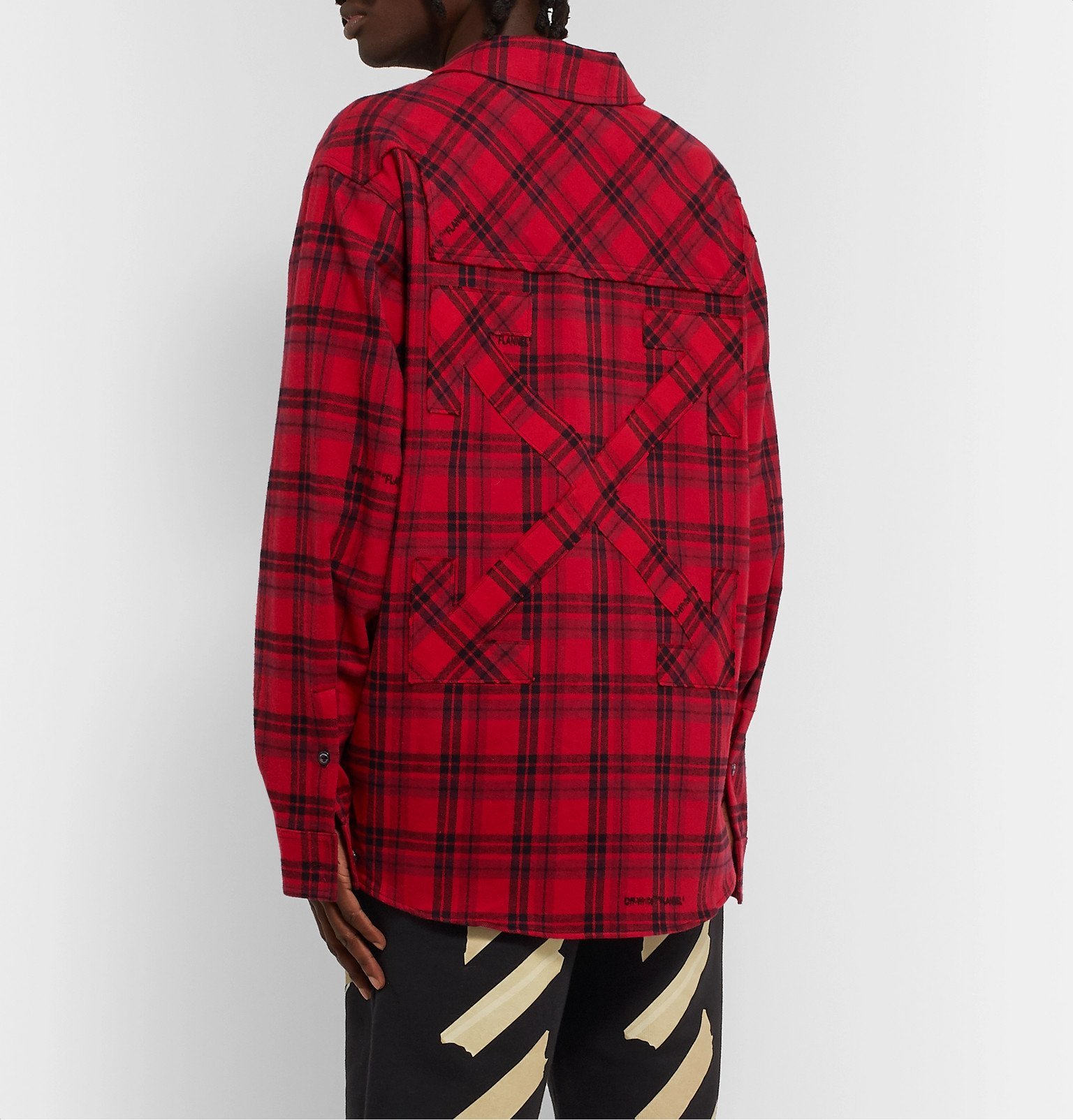 Off-White - Oversized Logo-Appliquéd 