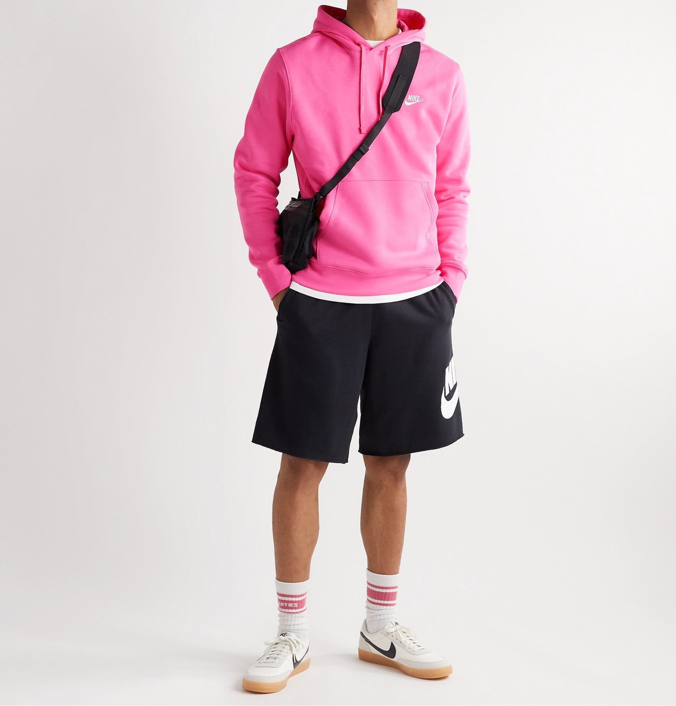 nike sportswear club pink