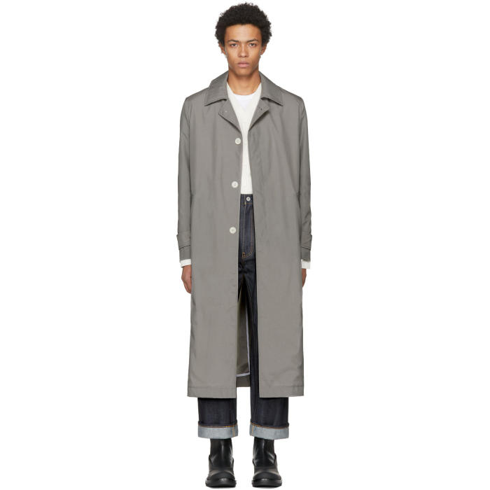 Sunnei Grey Classic Coat Sunnei