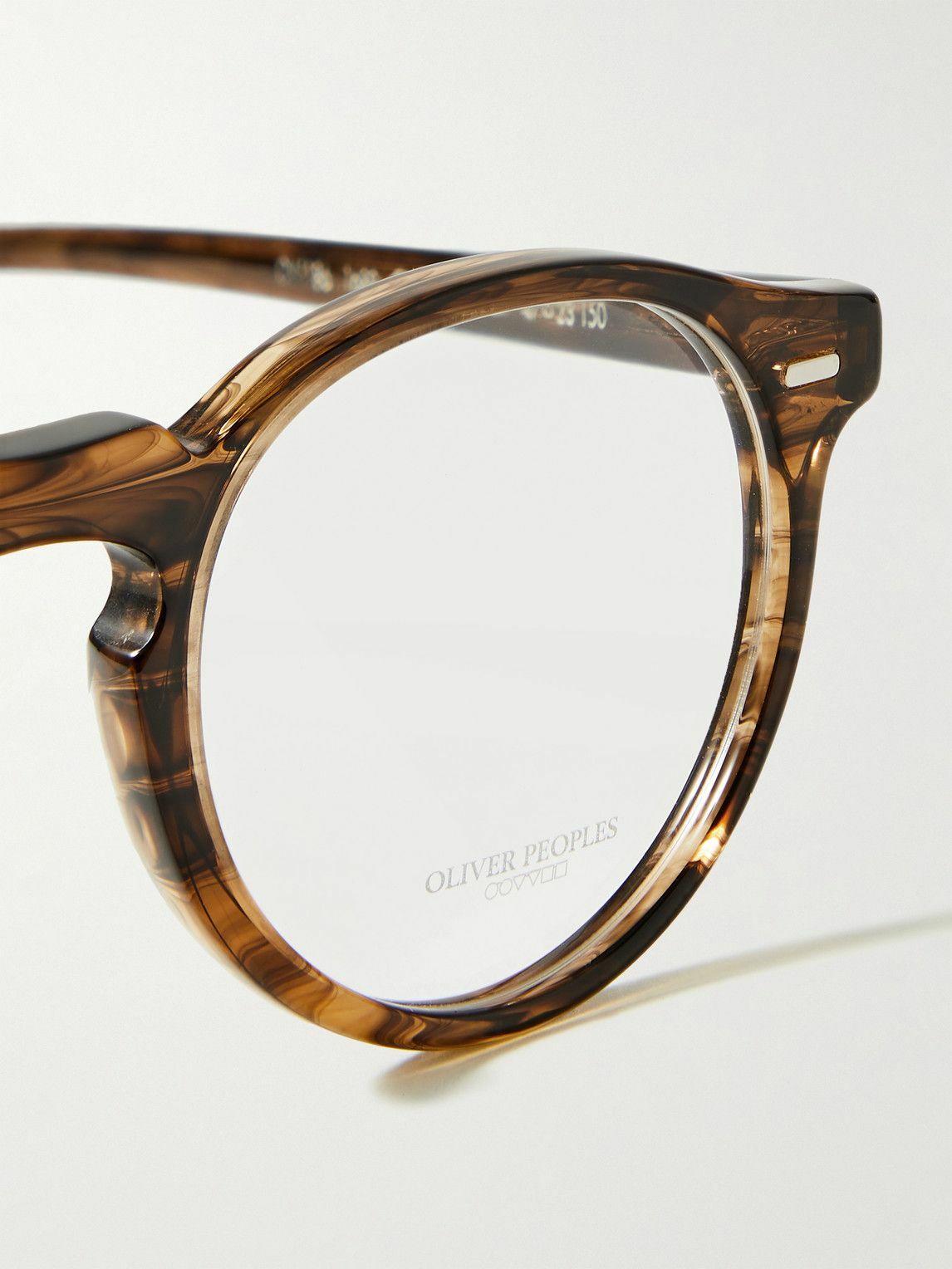 Oliver Peoples - Gregory Peck 47 Round-Frame Acetate Optical Lenses Oliver  Peoples