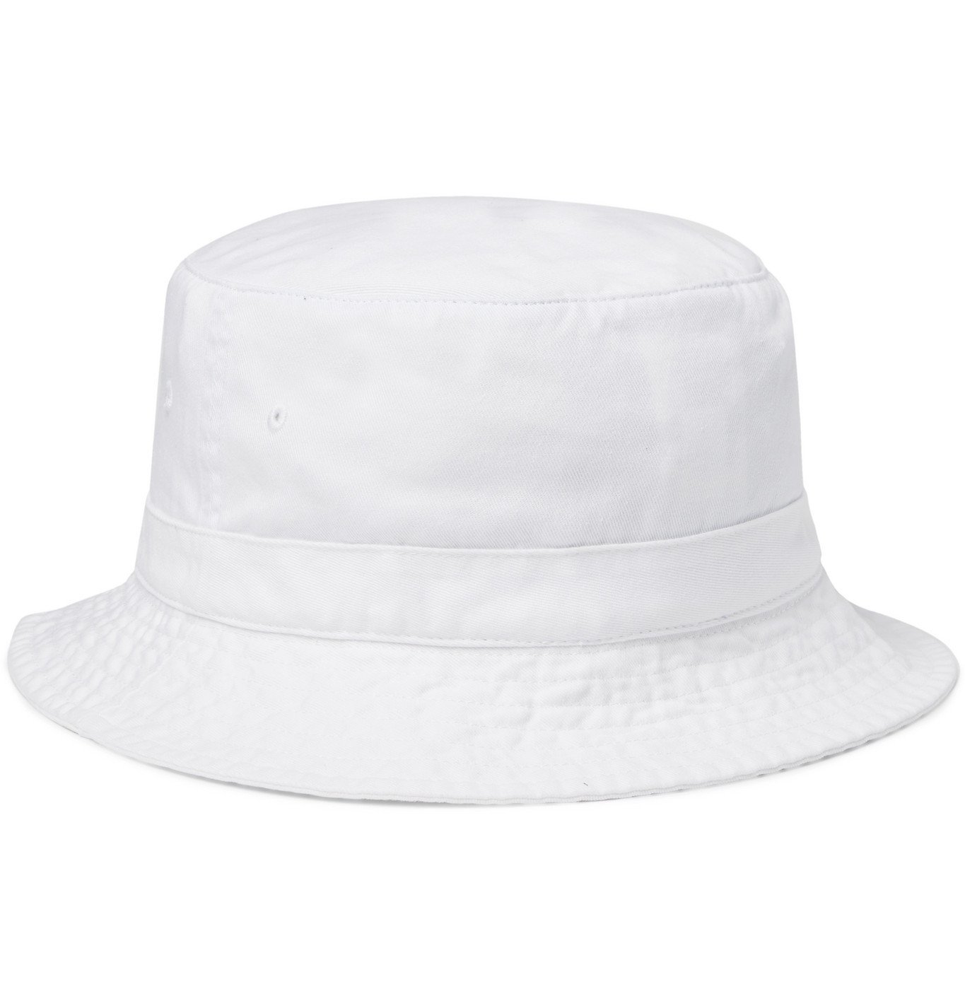 Polo Ralph Lauren - Loft Logo-Embroidered Cotton-Twill Bucket Hat ...
